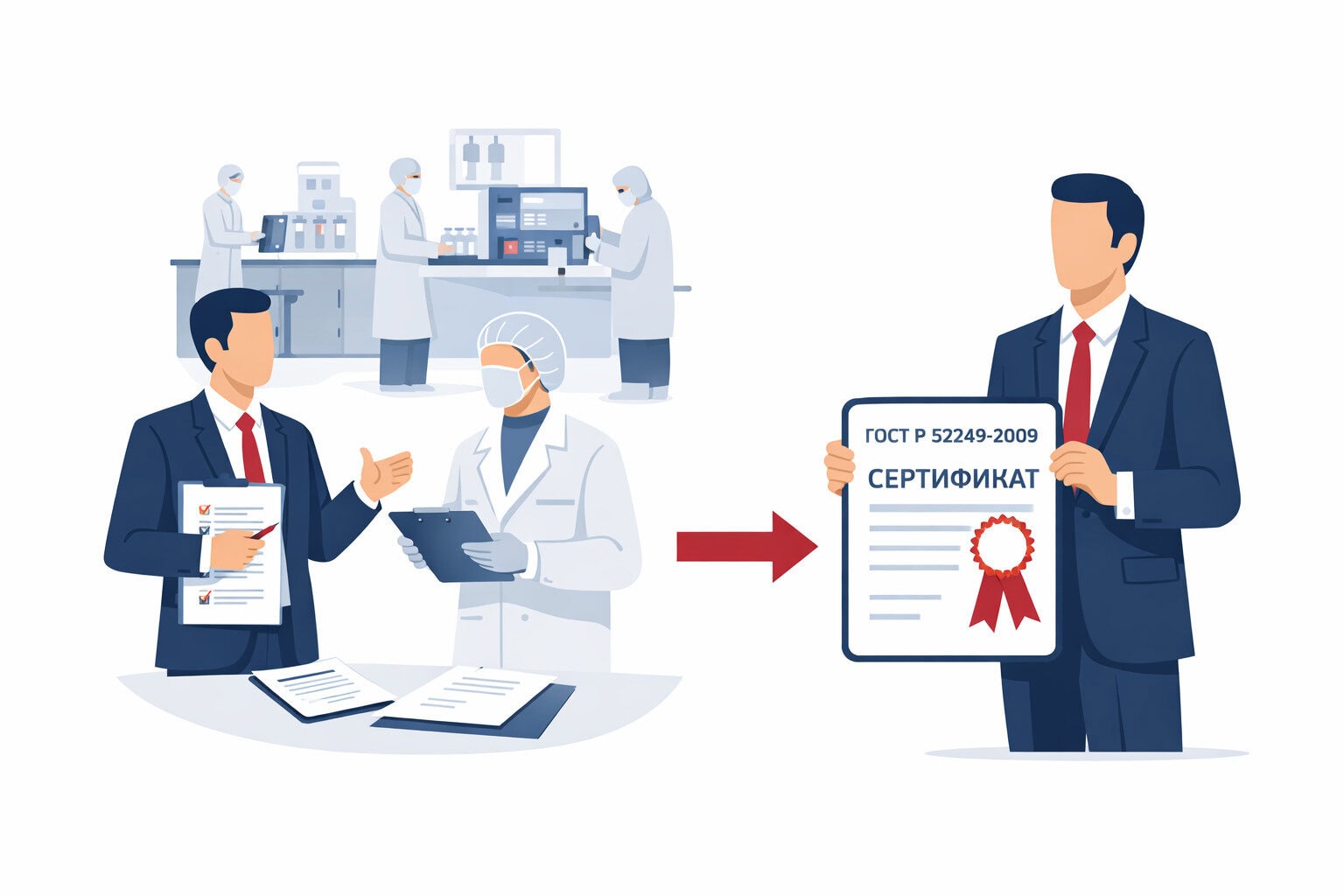 Процедура сертификации ГОСТ Р 52249-2009 в Ижевске