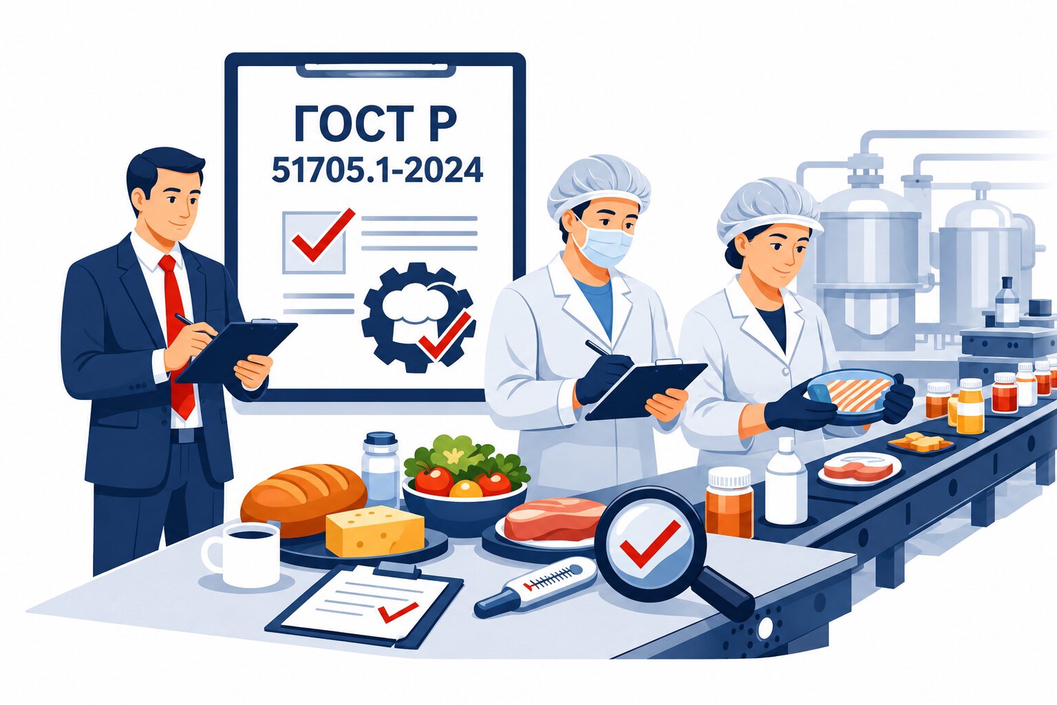 Оформление ГОСТ Р 51705.1 2024 ХАССП в Ижевске